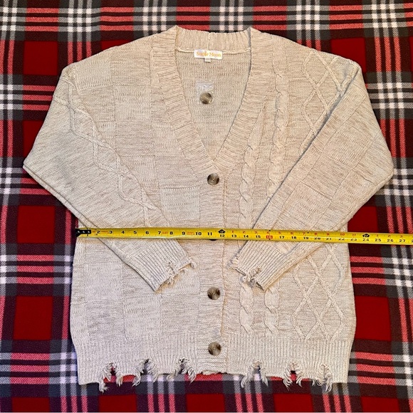(#134) Sugar Moon 
Women’s Cardigan Sweater - Picture 5 of 11
